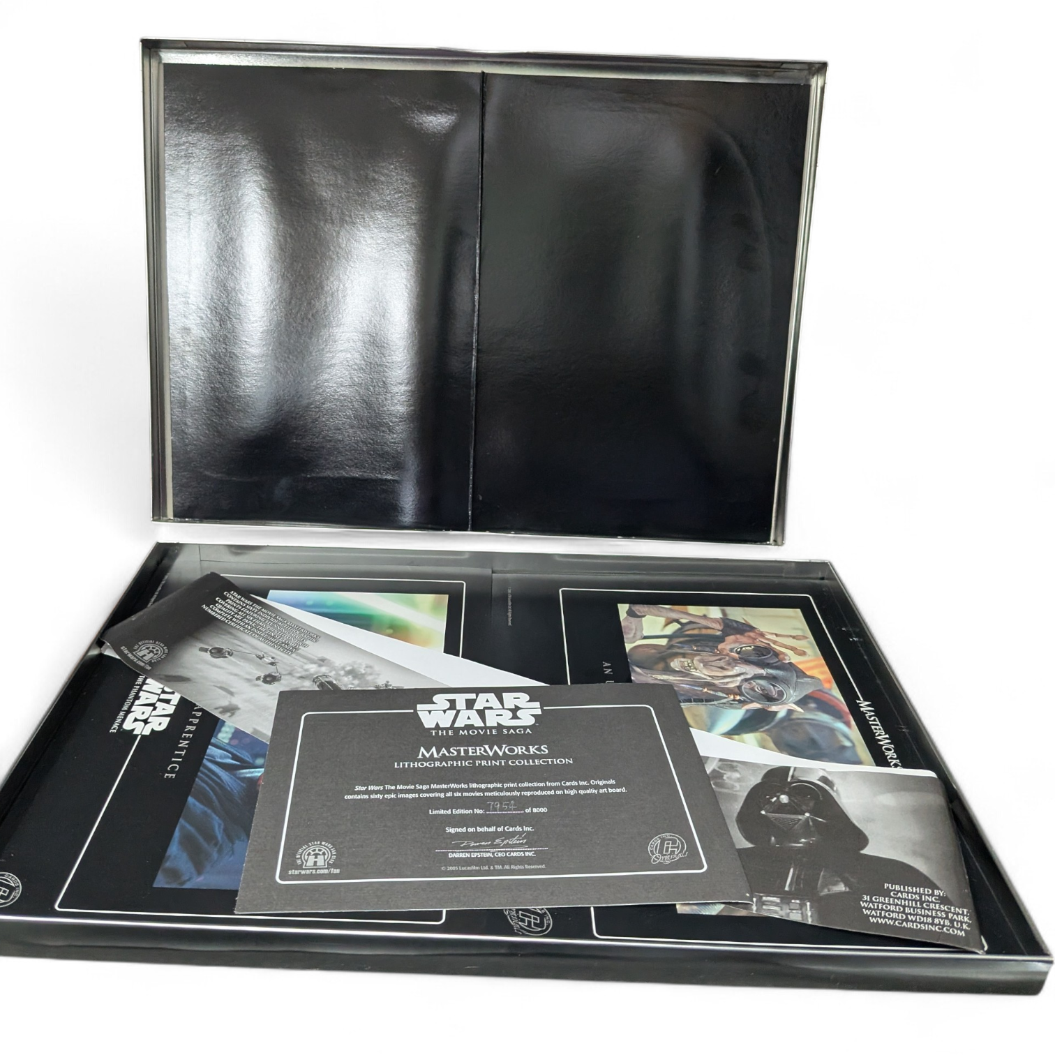 Pre-owned Star Wars The Movie Saga Master Works - 60 Lithographic Pre-owned Star Wars The Movie Saga Master Works - 60 Lithographic